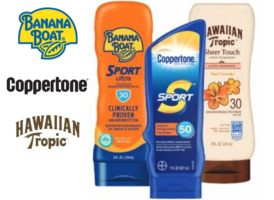 Entire Selection of Sun Care