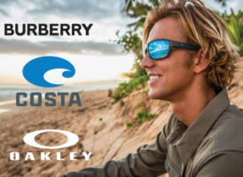 Sunglasses from Oakley, Costa & Burberry