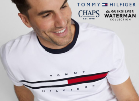 Men’s Apparel from Featured Brands