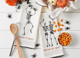 Halloween Kitchen Linens & Decorative Pillows