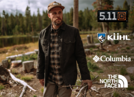 Outdoor Apparel from 5.11, Kuhl, Columbia & The North Face