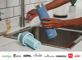 Hydration from Contigo, Bubba, Thermos, Primula, Reduce, Corkcicle, Under Armour & Zak