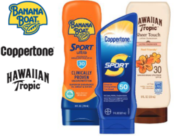 Entire Selection of Sunscreen
