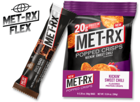 All MET-Rx BIG 100 Protein Bars & Popped Protein Crisps